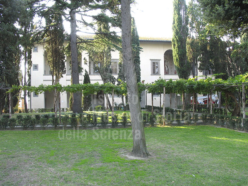 Scorcio del giardino. Villa Medicea di Cerreto Guidi e Museo Storico della Caccia e del Territorio