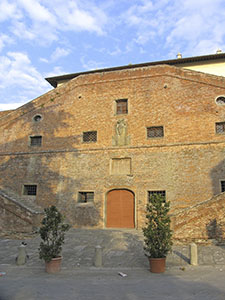 Stairway by Bernardo Buontalenti. Villa Medicea di Cerreto Guidi - Museo Storico della Caccia e del Territorio.