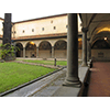 Il chiostro di S. Antonino nel Museo di San Marco a Firenze.