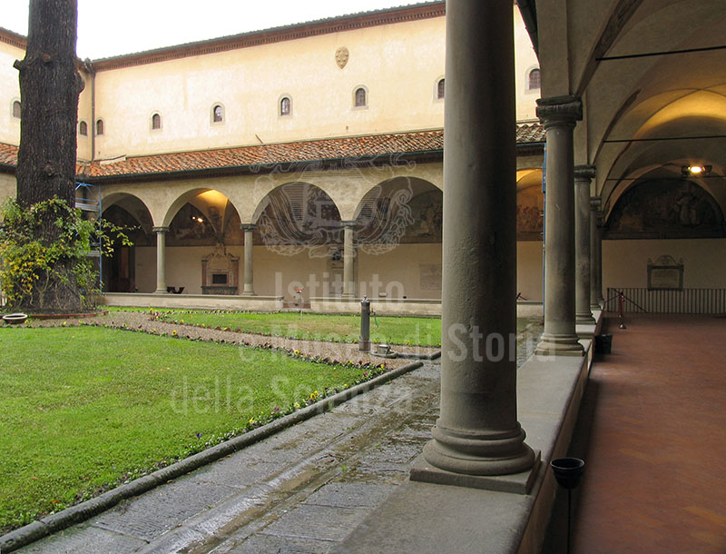 Il chiostro di S. Antonino nel Museo di San Marco a Firenze.