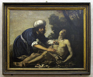 Jacopo Vignali, "The Good Samaritan" (1630), previously kept in the Spezieria di San Marco, today displayed at the Museo di San Marco, Florence.