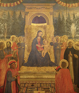 Beato Angelico, Pala di San Marco (1438-1443), Museo di San Marco, Firenze.