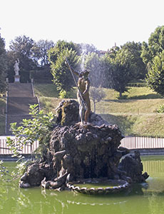 The Forcone pool, Boboli Gardens,Florence.