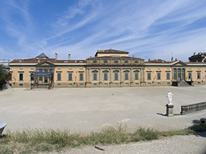 La palazzina della Meridiana nel Giardino di Boboli a Firenze.