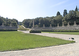 The Roman Aqueduct at San Giuliano Terme.