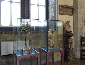 Armillary sphere in the Carrand Collection room, Museo del Bargello, Florence..