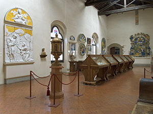 Sala di Giovanni della Robbia, Museo del Bargello, Firenze.
