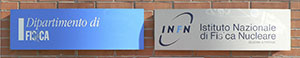 Signs of the Dipartimento di Fisica dell'Universit degli Studi di Firenze and the Istituto Nazionale di Fisica Nucleare.