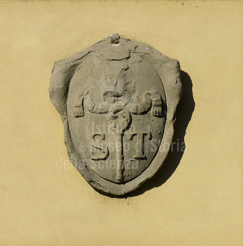 Ex Ospedale Psichiatrico di San Salvi in Florence: coat of arms at the entrance to today's health-care faclity.