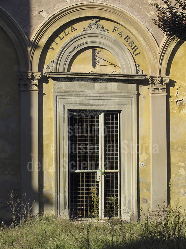 Ex Ospedale Psichiatrico di San Salvi in Florence: entrance to Villa Fabbri.