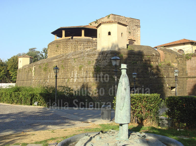 Fortezza da Basso a Firenze: veduta del mastio. Firenze.