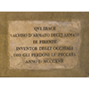 Epigrafe del sepolcro di Salvino d'Armato degli Armati, Chiesa di Santa Maria Maggiore, Firenze.