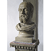 Herodotus: bust with head from Roman times, 2nd century A.D., copy of a Greek   original, Chiesa di Santa Maria Maggiore, Florence.