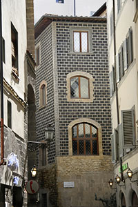Facciata dell'Accademia dei Georgofili, Firenze.