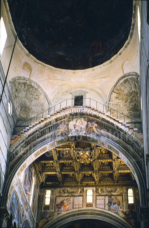 Detail of the interior of the Cathedral, Pisa.