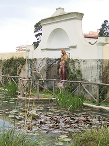 Botanical Garden adjoining the Museum of Natural History of the Mediterranean, Livorno.