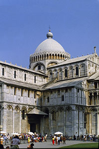 Exterior of the Cathedral, Pisa.