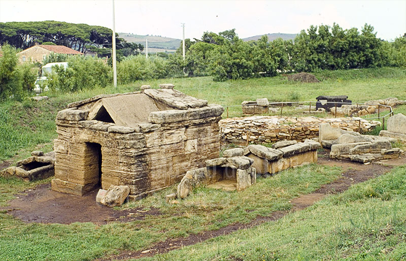 Necropoli etrusca di Baratti, Parco Archeologico di Baratti e Populonia.