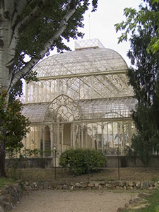 The tepidarium in the Horticultural Garden, Florence.