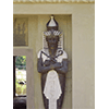 Dettaglio di una statua del tempietto egizio, Giardino Stibbert, Firenze.