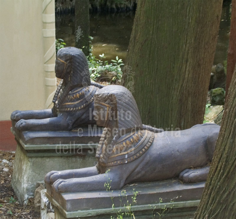 Sphinxes, Stibbert Garden, Florence.