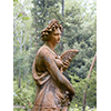 Detail of a female statue, Stibbert Garden, Florence.