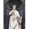 Statua di Dante Alighieri, Loggiato degli Uffizi, Firenze.