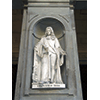 Statua di Francesco Redi, Loggiato degli Uffizi, Firenze.