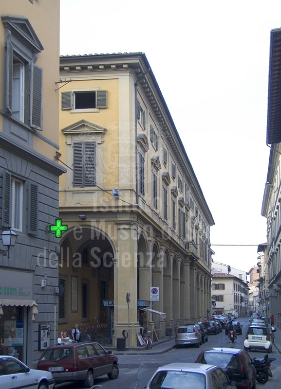 Faade of the Hospital of Bonifazio on Via San Gallo, Florence.