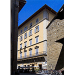 Ancient seat of the  Accademia della Crusca in Via Pellicceria, Florence.