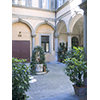 Cortile della casa di Giovanni Battista Amici, Firenze.
