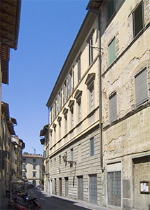 Faade of the Demidoff Institute, Florence.