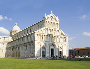 Facade of the Cathedral, Pisa.