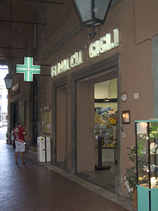 Pharmacy Gigli, Pisa.