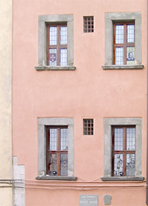 Casa natale di Galileo Galilei (casa Ammannati), Pisa.