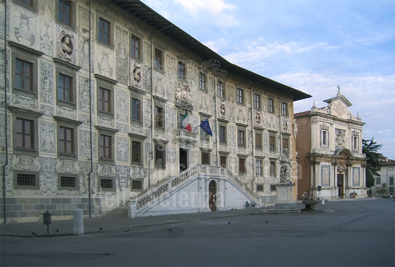 Faade of the  Scuola Normale Superiore, Pisa.