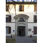 Entrance to one of the United Hospitals of Santa Chiara, Pisa.