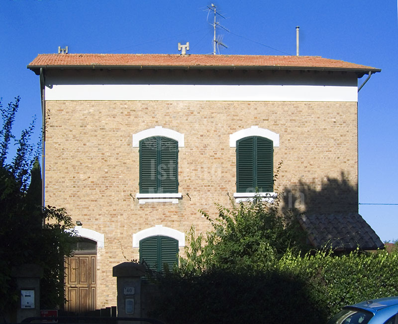 Un'abitazione nel Villaggio della Societ Solvay, Rosignano Marittimo.