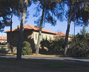 Houses in the "Societ Solvay" Village, Rosignano Marittimo.