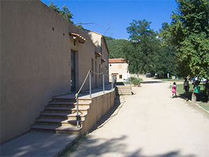 Entrance of the San Silvestro Archaeological Mines Park, Campiglia Marittima.