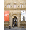 Entrance to Palazzo Strozzi, Florence.