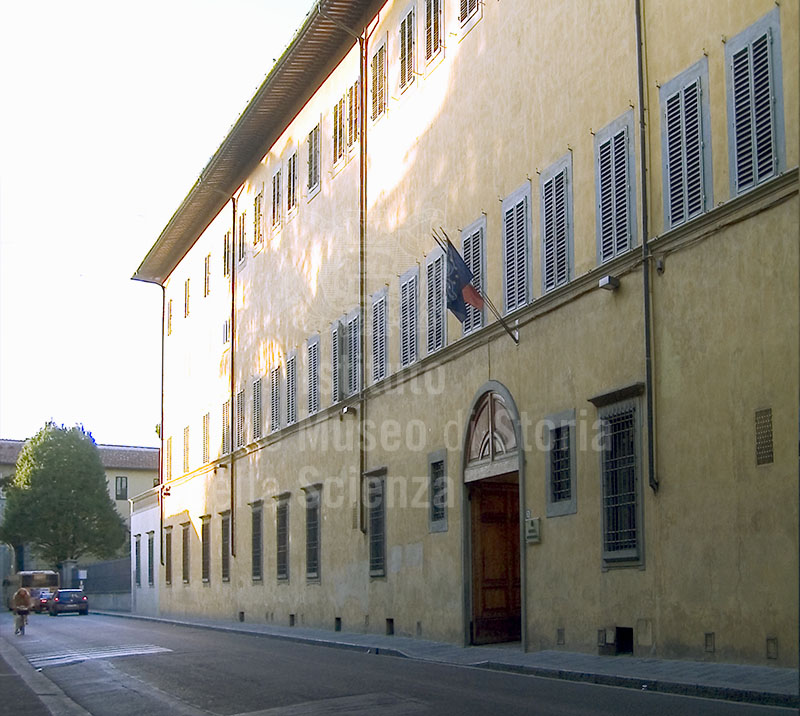 The facade of the Archaeological Museum, Florence.
