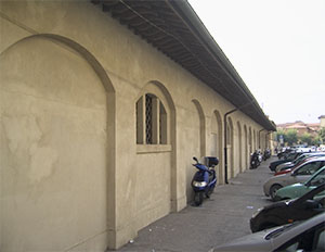 Former Leopolda Station of Pisa.