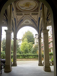 Garden of Palazzo Caccini, Florence.