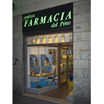 Esterno dell'Antica Farmacia del Pino, Firenze.