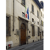 Portone d'ingresso dell'Opificio delle Pietre Dure, Firenze.