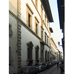 Facade of Palazzo Giugni, Florence.