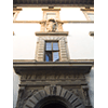 Particolare della facciata di Palazzo Giugni, Firenze.
