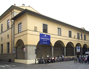 Faade of the Hospital of San Matteo, Florence.