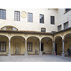Courtyard of the of the former Hospital of San Matteo, Florence.